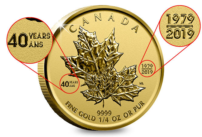 DN Canada 2019 Maple Leaf 1 4oz Gold Proof Coin Blog Image 666px - 6 things you need to know about the Gold Maple Leaf