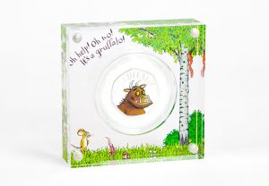 UK 2019 Gruffalo Silver Proof 50p Coin Packaging1 300x208 - The coin 100,000 people queued for