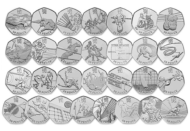 Olympic 50p Coin - How did the humble 50 pence piece become Britain’s most collectable coin?