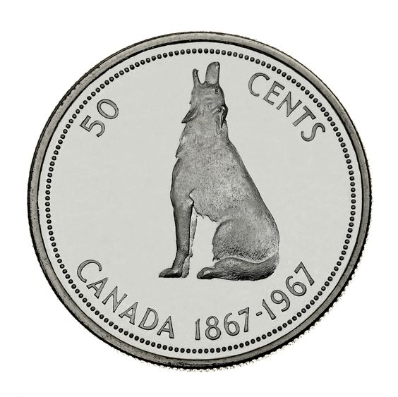 1967 centennial colville 50 cent - The coin designed by the £1m artist