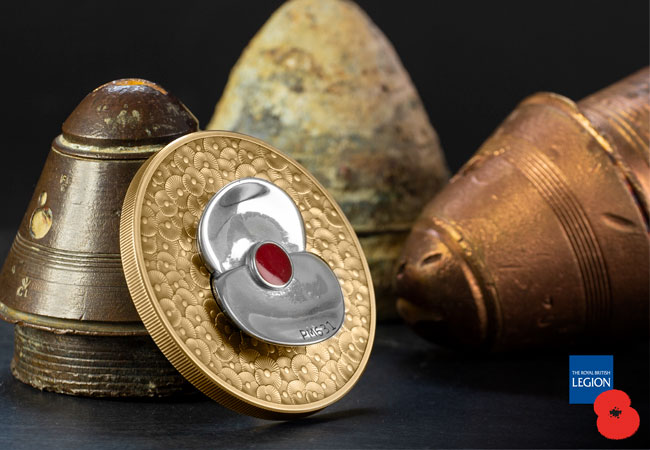 2020 RBL Master Piece Poppy reverse lifestyle 3 - From a Defence Icon to a Numismatic Masterpiece