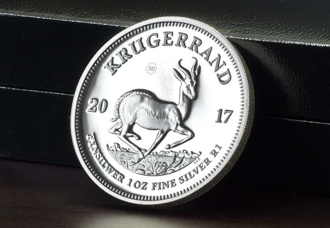 2017 south africa 1oz silver proof krugerrand lifestyle - Rare gold coin dropped in Christmas charity box