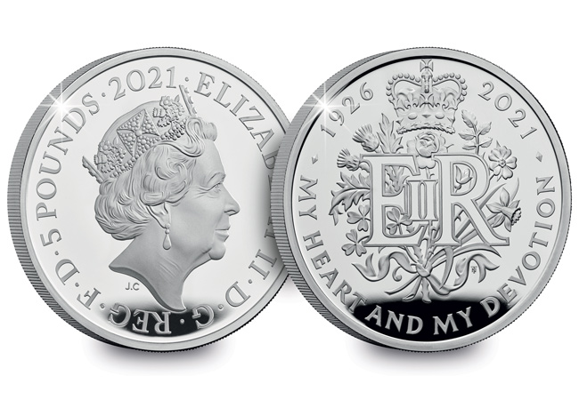 qeii 95th five pound coin uk 2021 silver proof - Unveiled today: The UK’s 2021 coin designs
