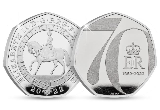 UK Platinum Jubilee Platinum 50p 1 - The Platinum Jubilee - The top 5 sell-outs