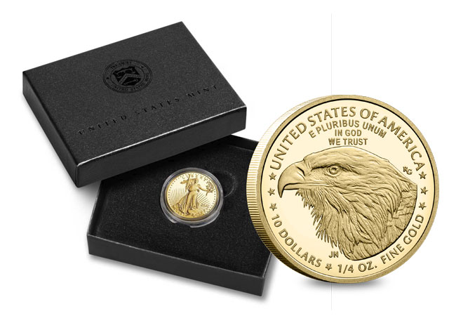 US Gold Proof Type II Eagle - Dissecting a Design: The FIRST EVER US Gold Eagle design change