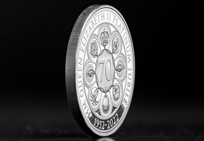 Platinum Jubilee Silver 5oz Lifestyle01 - The rarest of all precious metals – The Platinum Coin few can ever own