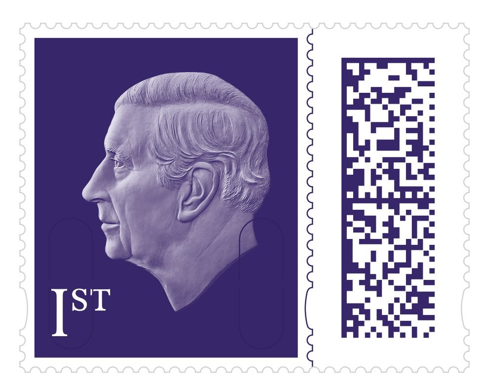 King Charles III Definitive Stamp - Announced today: The King Charles III Stamp