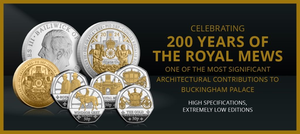 Royal Mews Coins Banners  DY  1 1024x459 - August: Collectors’ Round-Up: New Coins and Collectibles to Treasure