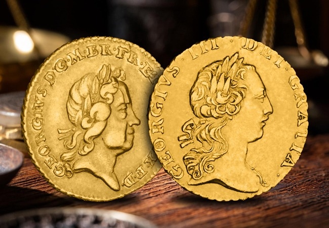 Georgei georgeiii quarter guinea pair - January’s Standout Collectables