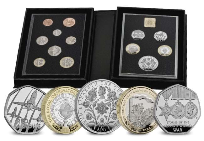 Official UK 2025 Proof Annual Coin Set - Available Now: UK 2025 Annual Coin Sets