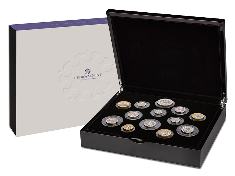 Presentation case - Available Now: UK 2025 Annual Coin Sets