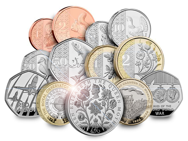 all silver coins - Available Now: UK 2025 Annual Coin Sets