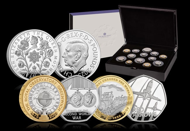 uk 2025 annual silver proof set - January’s Standout Collectables