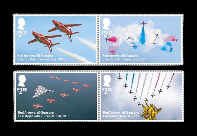 A Collecting First: The UK’s Red Arrows Silver Proof 50p Cover red arrows uk silver proof cover stamps - A Collecting First: The UK’s Red Arrows Silver Proof 50p Cover